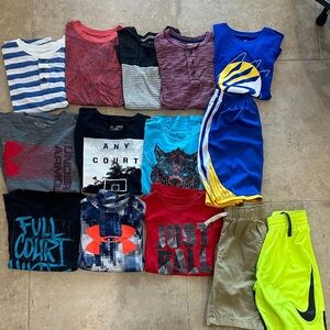 Boys mixed lot 14 items size medium